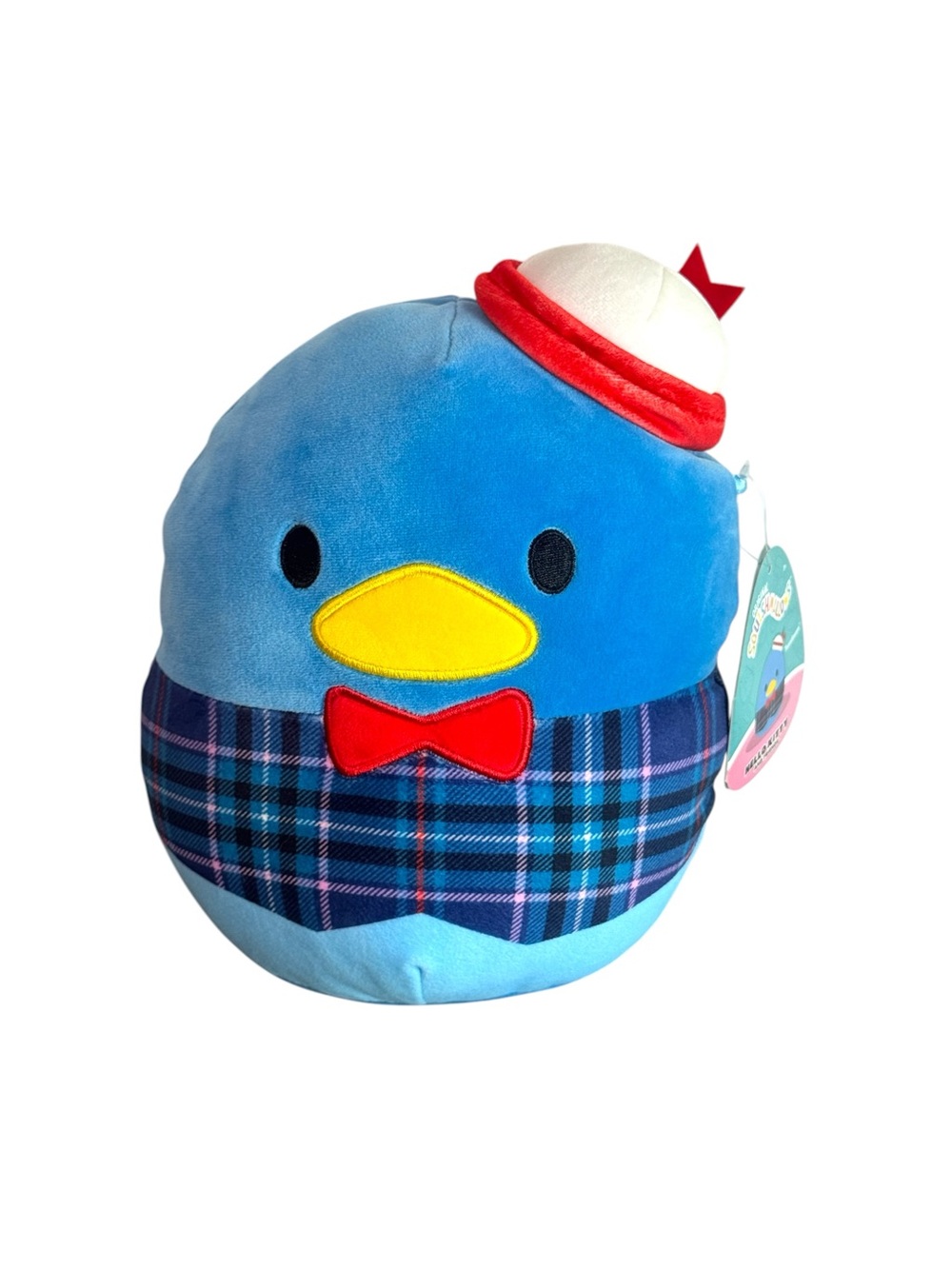 Squishmallows Sanrio 8" Tuxedosam Plaid Plush Doll
